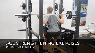 ACL Rehab  Strengthening Exercises [upl. by Lerret]