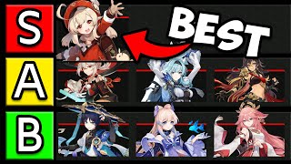 Genshin Impact Tier List 37 Rating EVERY Character [upl. by Rollins]