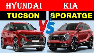 ALL NEW Hyundai TUCSON Vs ALL NEW KIA SPORTAGE  Which One Is Better [upl. by Telracs486]