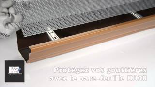 Parefeuille Bricotoiture pour gouttière Alu BRICOTOITURE livré chez vous en 48 h prix usine [upl. by Nwahsyt]