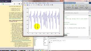 Discrete logistic model simulation in Matlab [upl. by Pentheas264]