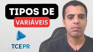 Variáveis Qualitativas e Quantitativas  TCE PR Cebraspe 2024 [upl. by Enilecram]