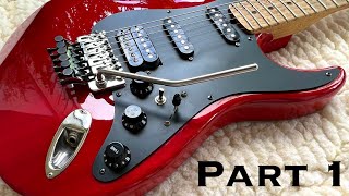 Super Strat Build  Part 1 Concept amp Parts Overview [upl. by Gemperle292]