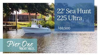 22 Sea Hunt 225 Ultra [upl. by Zetnauq]