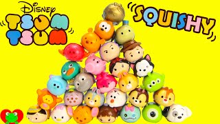 Disney Tsum Tsum Squishy Figure 5 Packs with Surprise [upl. by Mic]