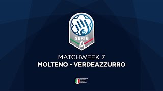 Serie A Silver 7  MOLTENO  VERDEAZZURRO [upl. by Harmon]