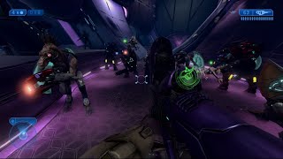 Gravemind with Allied Elites  Halo 2 Anniversary Mod [upl. by Lindberg]