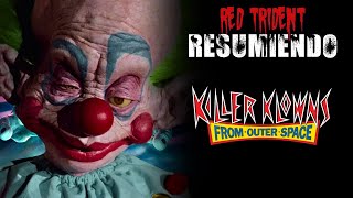 Los PAYASOS ASESINOS del ESPACIO EXTERIOR Killer Klowns from Outer Space [upl. by Lemar502]