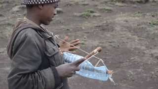 Travel Ethiopia Plastic bottles recycled in the Semien national Parks [upl. by Adihsaar]