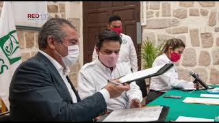 Firman IMSS y municipio de Morelia convenio para ampliar el acceso a servicios de salud [upl. by Maroney]