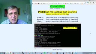 Partclone Backup amp Clone Androidx86 to USB [upl. by Aralc]