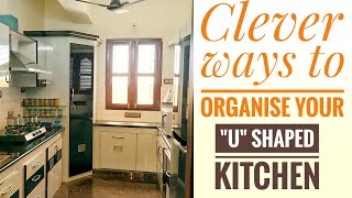 என் சமையல் அறையில் quotUquot Shaped Kitchen  Kitchen Tour 4 [upl. by Onfroi195]