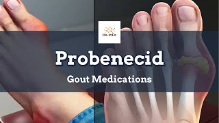 probenecid  Uses Dosage Side Effects amp Mechanism  Probalan [upl. by Ajnat]