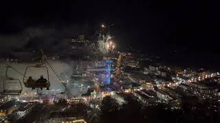 Gatlinburg New Year’s Eve Fireworks from SkyLift Park 2023 [upl. by Melantha]