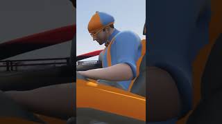 Blippi en Español Coche futurista Blippi shorts [upl. by Cumings147]