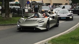 Supercars in Velden 2024  Part 1 Elva SVJ SV KTM 488 Pista [upl. by Deedahs]