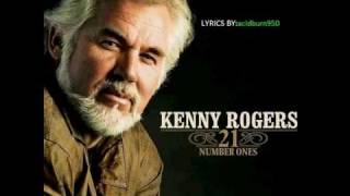 Kenny Rogers  LADY LYRICS [upl. by Traggat832]