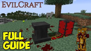 Minecraft Evilcraft SANGUINARY PEDESTAL FULL GUIDE 2024 [upl. by Byron]