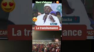 Ousmane Sonko parle sur la transhumance senegal pastef [upl. by Nadual]