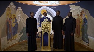 Makarios III Seminary Choir Kenya  Agni Parthene Byzantine  SwahiliGreek [upl. by Drahsir]