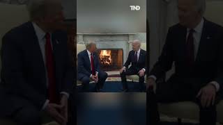 Biden Trump meet at White House for traditional power transfer ceremony [upl. by Edla]