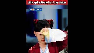 Little girl activate her X ray vision 😱 shorts viral part 1 [upl. by Hanny]