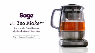 Sage The Tea maker  Automatická čajová konvice s hydraulickým zdvihem sítka [upl. by Leuqram]