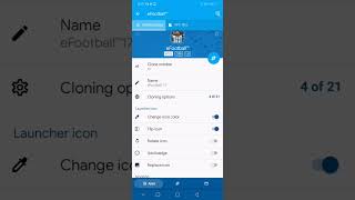 วิธีโคลนแอพ App Cloner​ HOW​ TO MAKE APP CLONER BY GWAYNE​ at Gam​es​ Efootball2024 [upl. by Thirion294]