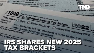 IRS announces 2025 tax brackets How it impacts your filings [upl. by Shae495]