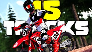 My Favorite FREE TRACKS OF 2023  MX BIKES [upl. by Haraj]