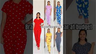 Branded nightwear at low budget atyourcomfort2024 quality is 1000 best whatsapp 9491224436 [upl. by Relyk]