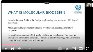 Molecular Biodesign Bachelors Programme [upl. by Eserehc]