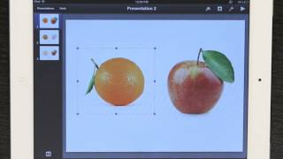 Selecting Multiple Objects in a Keynote on the iPad  Tech Yeah [upl. by Mairam]