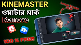 How To Remove Kinemater Watermark 2024  Kinemaster Watermark Ki Vabe Sorabo 2024 [upl. by Eam]