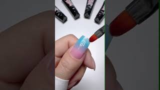 Quick and easy poly nail gel demo videoshorthowtoapplymagneticlashes [upl. by Gnni425]