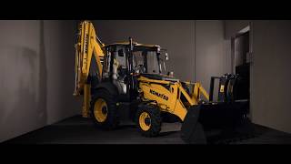 Komatsu WB93R8 Backhoe Loader  Walk Around [upl. by Enyar488]