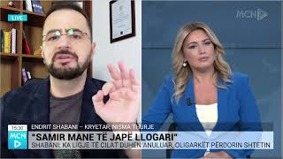 Shabani Samir Mane të japë llogari Të anulohen ligjet e bëra me porosi [upl. by Amerd887]