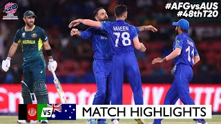 ICC T20 World Cup 2024  Afghanistan vs Australia  Full Highlights 2024  AFG vs AUS 2024 Highlight [upl. by Alysoun]