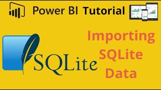 How to Connect SQLite with Power BI and import data  ODBC Driver installation and DSN creation [upl. by Krik286]