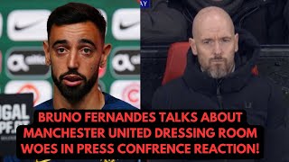 Bruno Fernandes CALLS OUT Erik Ten Hag While PLAYING For PORTUGAL [upl. by Eirameinna]