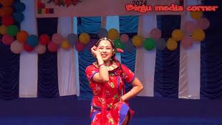 Nepali Traditional dance video  Song amp Dance cover by a Girl [upl. by Palladin]