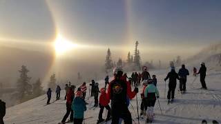 Sun Halo over Sweden [upl. by Vernen]