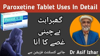 Paroxetine 125 mg Tablet  Paroxetine Tablet Uses In UrduHindi Dr Asif Izhar [upl. by Annanhoj]