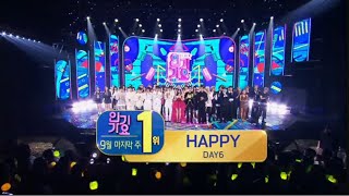 DAY6  Happy 1st win on Inkigayo today  special MC SionNCT Wish [upl. by Hsan]