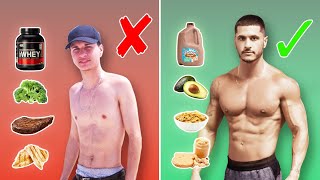 8 Foods Every Skinny Guy Must Eat BULK UP FAST [upl. by Sukram]