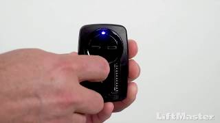 How to Program LiftMasters Universal Remote Control Model 375UT to a Garage Door Opener [upl. by Outlaw758]