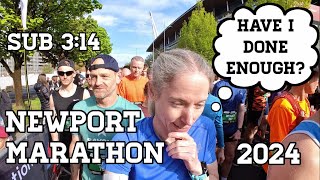 Have I done enough NEWPORT MARATHON 2024  new route [upl. by Innos181]