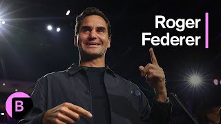 Roger Federer on Laver Cup Womens Tournament Investment Advice for Nadal [upl. by Huberto]