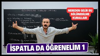 Bölünebilme Kuralları İspatları  İspatla da Öğrenelim [upl. by Amalle509]