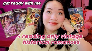 Chatty GRWM  Reading only old school and vintage historical romance books [upl. by Akciret]